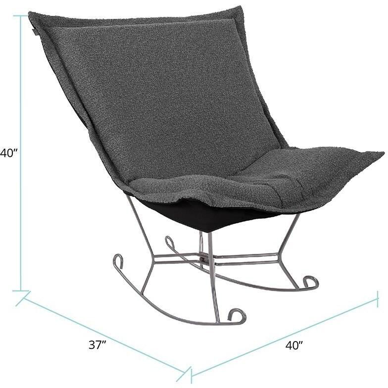 Barbet Charcoal Rocker